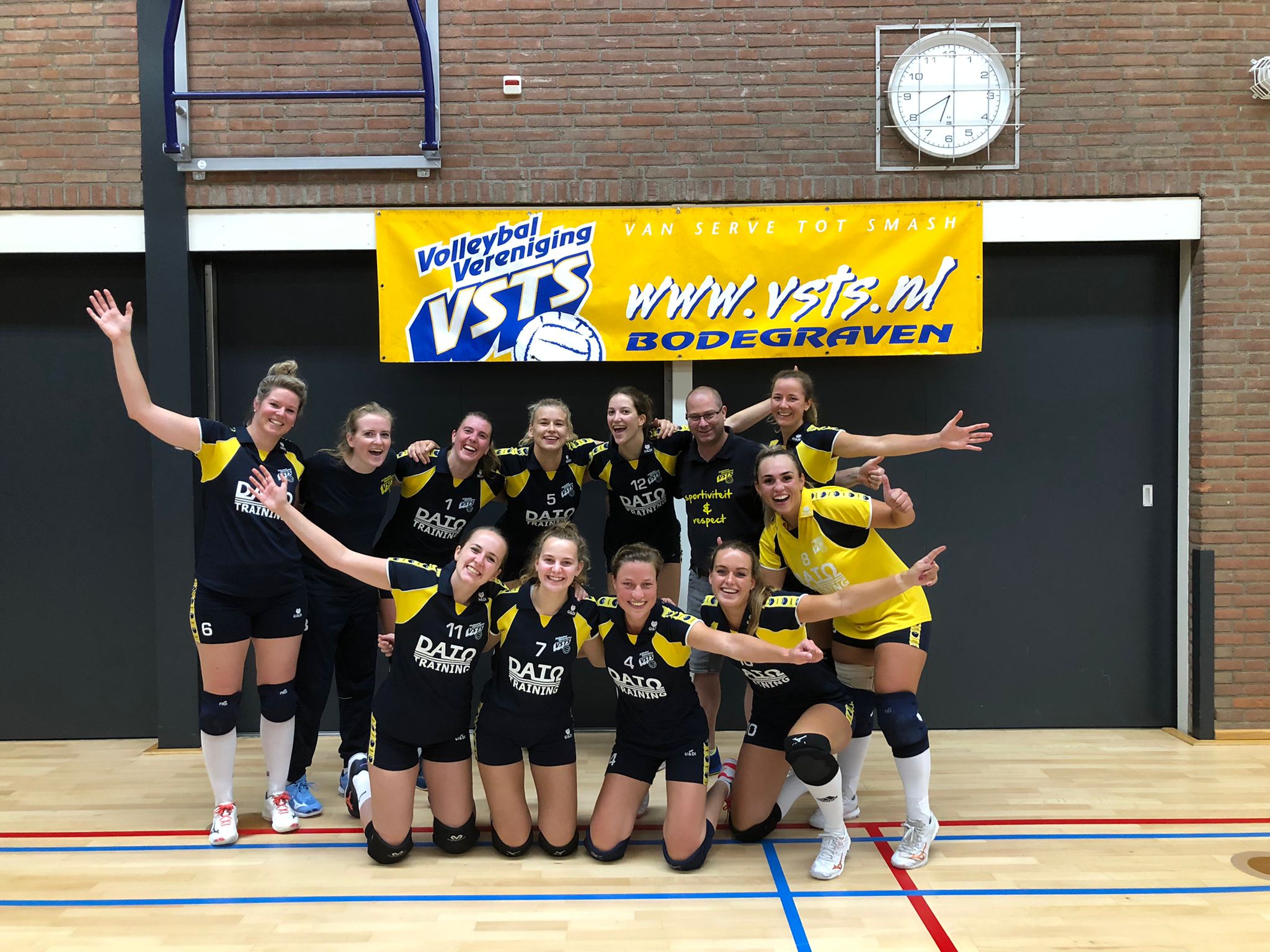 VSTS dames 1 maakt van de nood een deugd