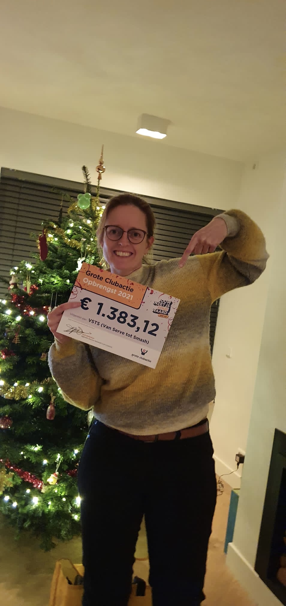 VSTS verdient € 1383,12 met Grote Clubactie