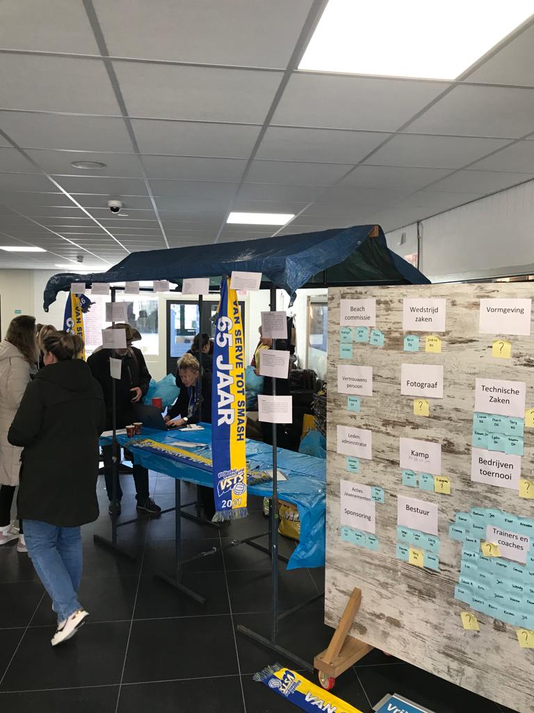 Eerste vrijwilligersmarkt een succes!